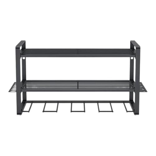 Birtern Organizador de herramientas inalámbrico | Estante de almacenamiento de herramientas de 3 capas | Estante de almacenamiento de herramientas montado en la pared, organizador modular de