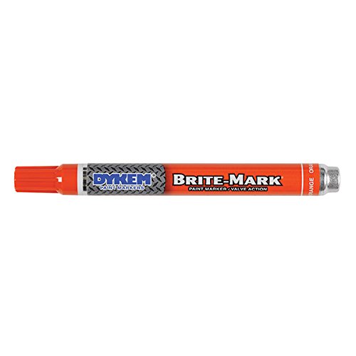 Brite-Mark® Medium Tip Permanent Paint Markers, Orange