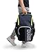 ARENA Spiky III Backpack 45 Swimming Athlete Sports Gym Rucksack Large Training Gear Equipment Swim Bag for Men and Women, 45 Liters, Navy/Neon Yellow