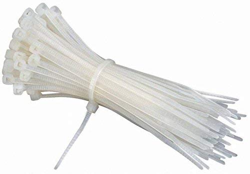 Image of Nylon Standard Cable Tie White Pack of 100 (100mm x 1.8mm)
