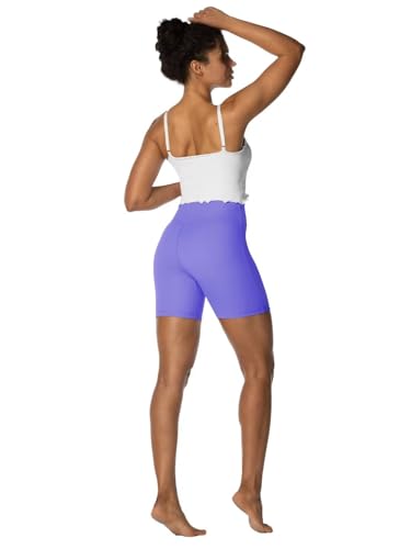 Image of Sunzel Crossover Biker Shorts for Women, No Front Seam V High Waist Yoga Workout Gym Shorts with Tummy Control | 4 Or 6-Inch Inseam, High Waisted, Tummy Control, Crossover Waist, Buttery Soft, No Front Seam, Squat Proof, Compression