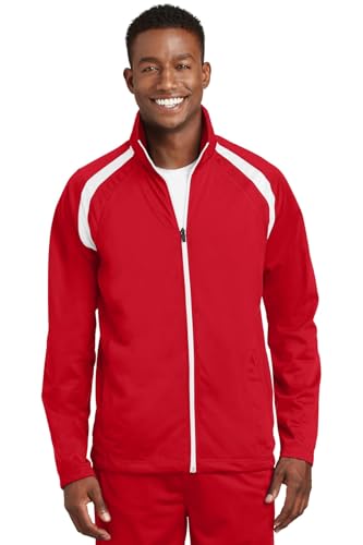 SPORT-TEK Unisex Tricot Track Jacket3