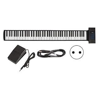 Zunate Piano à Clavier Pliable, Piano Numérique Débutant 88 Touches, Clavier Léger Pleine Taille, Double Haut-parleurs… - Les Beatles, Paul McCartney, John Lennon, RIngo Starr, George Harrison Zunate Piano à Clavier Pliable, Piano Numérique Débutant 88 Touches, Clavier Léger Pleine Taille, Double Haut-parleurs… – Image 7