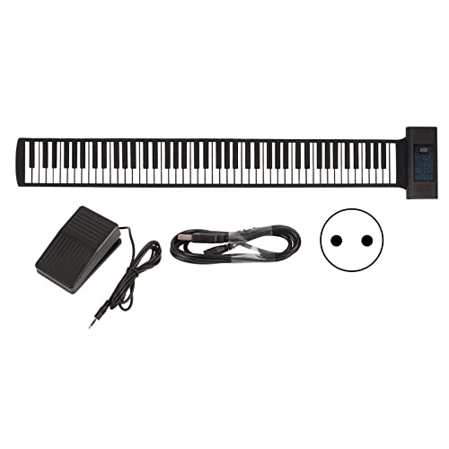 Zunate Piano à Clavier Pliable, Piano Numérique Débutant 88 Touches, Clavier Léger Pleine Taille, Double Haut-parleurs… - Les Beatles, Paul McCartney, John Lennon, RIngo Starr, George Harrison Zunate Piano à Clavier Pliable, Piano Numérique Débutant 88 Touches, Clavier Léger Pleine Taille, Double Haut-parleurs… – Image 8