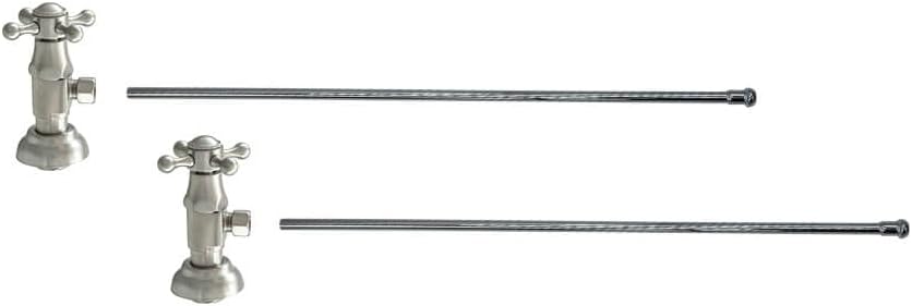 Mountain Plumbing MT4931X-NL-CPB Polished Chrome Universal Lavatory Supply Kit - Angle