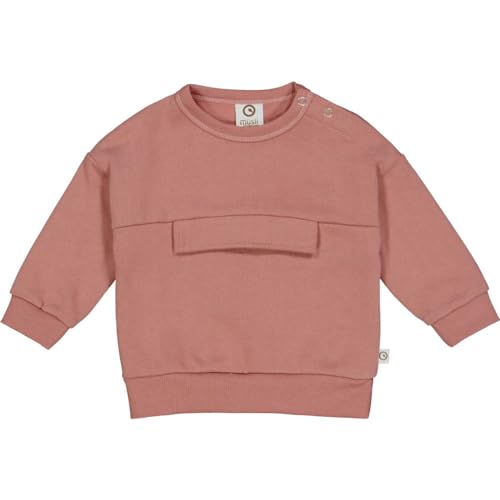 Müsli by Green Cotton Baby - Mädchen Pocket Sweatshirt, Daydream, 62 EU