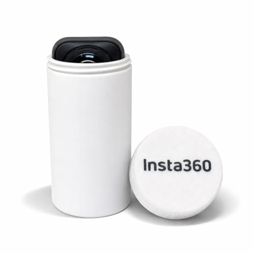 Image of Action Pro Small Size Protective Case Compatible with Insta360 X3 / X4 / X5 Camera, Compact Hard Storage, Shockproof Portable Carry Case for Travel (White)