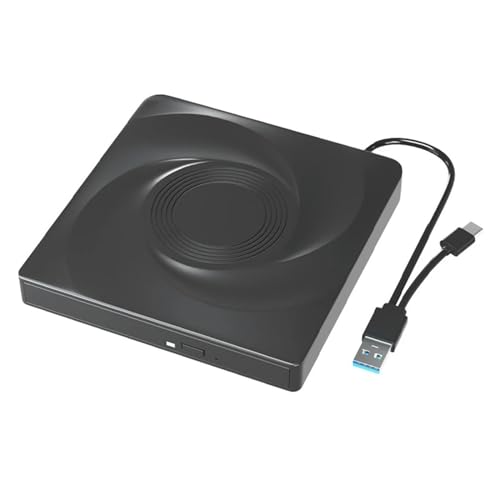 Lecteur CD/DVD externe ordinateur de bureau double port USB 3.0 portable