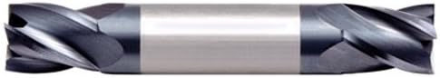 Alfa Tools DEC66897AL 3/8X3/8 4 Flute Double End Stub AlTiN Carbide End Mill Made In USA,