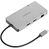 محطة إرساء Targus USB-C Dual HDMI 4K مع مرور 100 واط PD - من خلال توسيع اتصالات HDMI و USB و Ethernet أثناء التنقل ( DOCK423TT )