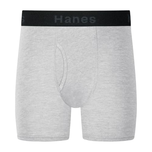 Image of Hanes boys Underwear Boxer Briefs Pack, 8-pack, Cotton-stretch Dyed Boys' Underwear, Moisture-wicking