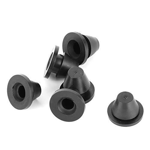 Image of 6Pcs Rubber Side Cover Grommets, OEM Replacement for Touring Electra Glide Road Glide 1996-2007