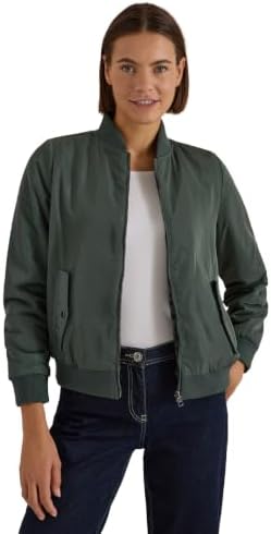 Cecil Damen 2005902 Wendbarer Fake Fur Blouson mit Leo-Muster (1er Pack)