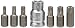 Produktbild SCREWDRIVER BIT SET TORX S.T25T55 7PCS