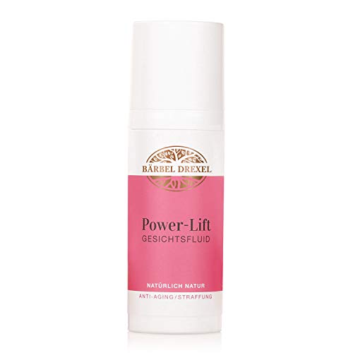 Preisvergleich Produktbild BÄRBEL DREXEL® Power-Lift Glättendes Gesichtsfluid, Leichte Textur (50ml) Hyaluronsäure, Collagen, Q10, Vitamin E 100% Vegane Herstellung Deutschland Anti-Aging, Feuchtigkeitspflege