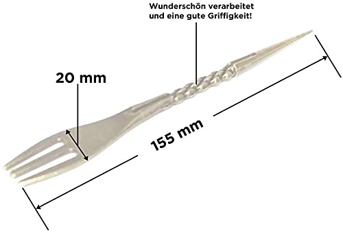 Brezzers Lochstecher 2 in 1 | Shisha Tabak Gabel Set | Wasserpfeifen Zubehör – Bild 3