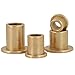 2pcs Mini Self-Lubricating Copper Flanging Bearings - High Load Capacity Oil Bushings for Industrial Applications(10x14x8x22x2mm)