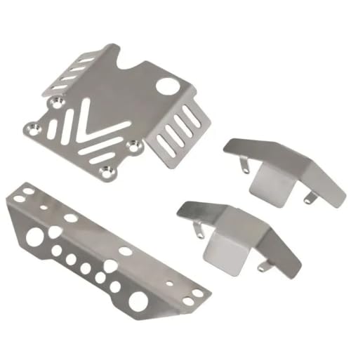 Châssis en Acier Inoxydable pour Mjx Évite la Casse de Votre Voiture Hyper Go H12y 1/12 RC