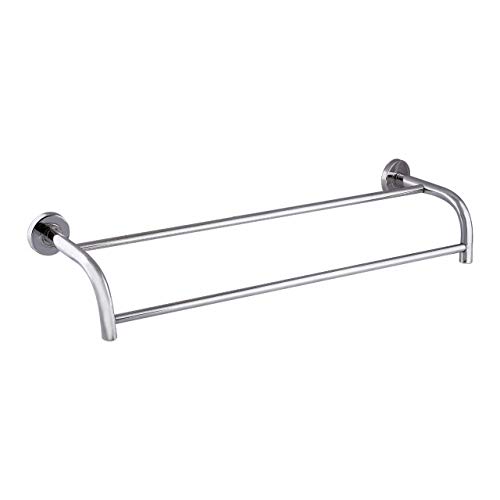 Image of Stainless Steel Folding Towel Rack for Bathroom /Towel Stand /Tower Holder /Towel Hanger (Double Towel Rod Size : 18 inch 24 inch 30 inch 36 inch) (PRM-18) (30)