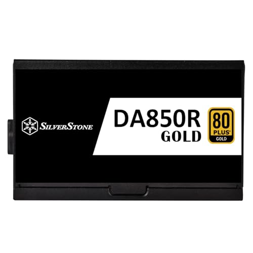 Silverstone SST-DA850R-GM,80 Plus Gold - Alimentatore ATX completamente modulare, 850 W, ATX 3,0 & PCIe 5,0 - Alimentatore - Immagine 2