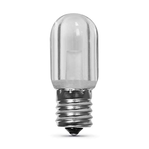 Feit Electric BPT7N/SU/LED Non-Dimmable Led Bulb, 15 W, 120 Vac, E17 (Intermediate) Base, Warm, 80 Lumens, White