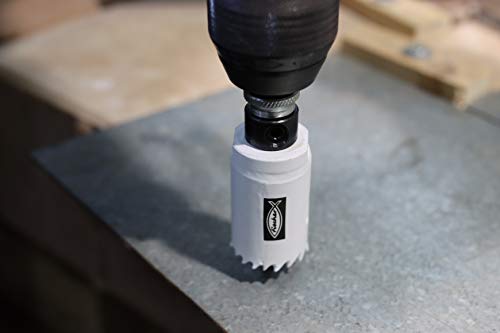Fischer FM 40 K Core Mill, Cobalt Bi Material, for Metal A2/A4 Stainless Steel, Diameter: 40 mm, 532019, White - Image 4