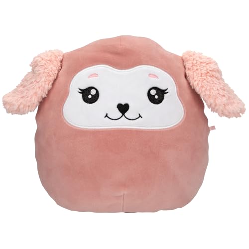 Doudou mouton rose avec effet lumineux Depesche Ylvi Swoppies, cadeau de naissance