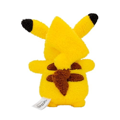 Pokemon Cuddly Pikachu Plush - 8-Inch Soft Shaggy Plush with Authentic Details by Jazwares - Image 2