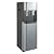 Bottom Loading Water Cooler Dispenser for 5 Gallon Bottles - 2-Temp (Hot & Room Temperature) Freestanding Dispenser with Overload & Dry Burn Protection, Easy Refill, for Home, Office (Dark Gray)