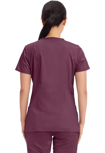 Image of Cherokee Medical Women's Scrub Top V-Neck Modern Classic Fit with 3 Pockets, Ultra Soft and 2-Way Stretch Fabric - WW620