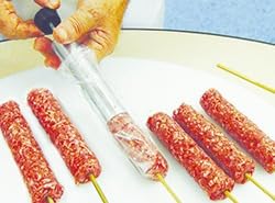 Modelador Kafta Recheador Carne Alumínio Galizzi C/Receita 13,0 cm