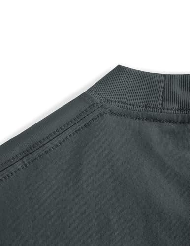 Vamtac Cotton T Shirts for Men Loose fit Short Sleeve Shirts Crewneck Tshirt Men Plain T Shirts4