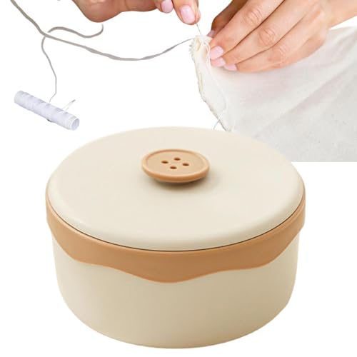 Pequeña caja de costura - Caja magnética portátil compacta, kit de costura pequeño | Adecuado para costura y práctica de desarrollo de habilidades, caja de almacenamiento portátil para viajes en casa