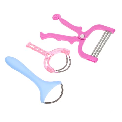 Gogogmee Face Epilator for Women Facial Hair Removal Tool Spring Hair Remover for Women Chin Cheeks Random Color