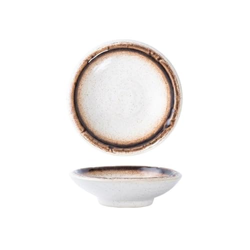 FAJNUZI2024 Ciotoline per Salse Piatti da Dessert in Ceramica - Piatti da antipasto in Porcellana - Piattini da Portata for Torte e Dolci da Festa del tè Piatti per Condimenti