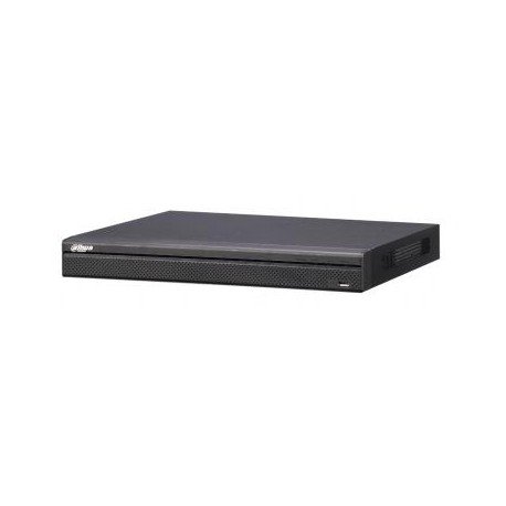 Dahua nvr4216 – 16p-4 K-s2 grabadora digital 16 Vías IP, Negro