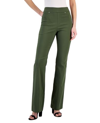 I.N.C. Petite High-Rise Flare Pants