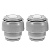 Uonlytech Verschlusskappe für Thermoskannen, kompatibel mit Hales – Ersatzdeckel für Kaffeebecher – Auslaufsicherer Kunststoffverschluss für Thermobecher – Deckelstopfen für Heißgetränke