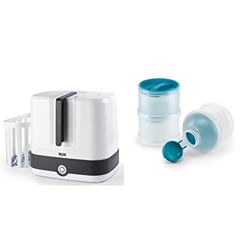 NUK Vario Express Dampf-Sterilisator 3-in-1 Modular für bis zu 6...