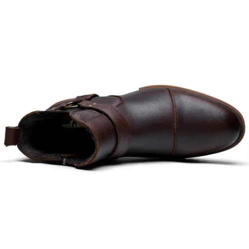 Image of Arkbird Chelsea Ankle Boots for Men Genuine Leather Oxford Casual and Formal Dress Boot