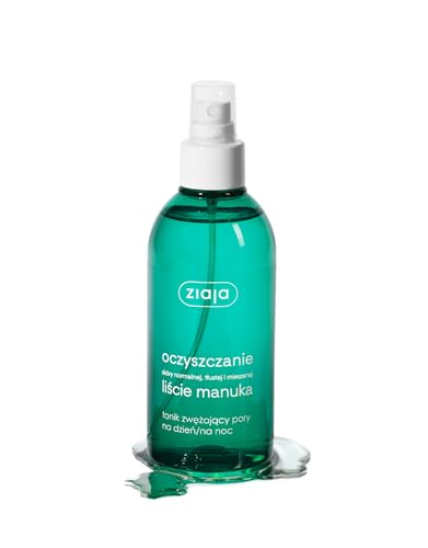 Gesichtsreinigung. Tonic für normale, fettige und Mischhaut mit Manuka Blätter-Extrakt 200ml von Ziaja