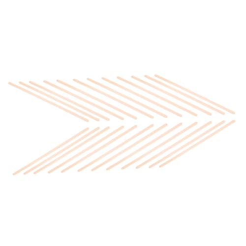 BEBEMOKO 100Pcs Disposable Stirring Sticks for Beverage Mixing Wooden Milk Tea and Coffee Stirring Sticks Smooth Edges for Home Restaurant and Bar Use