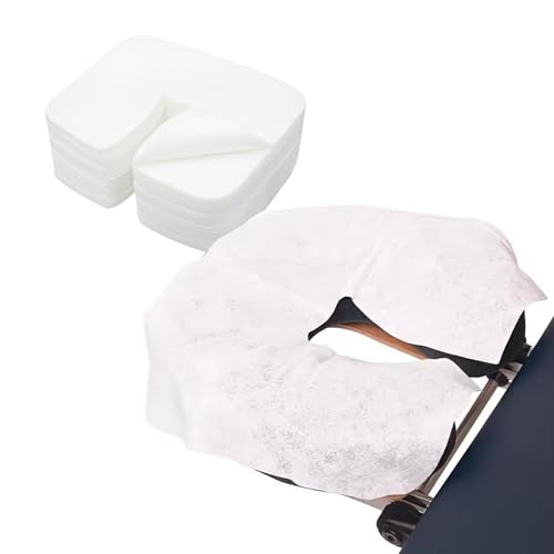 8 Best Disposable Face Cradle Covers in 2026 9 Fuveuua 100PCS Disposable Face Cradle Covers Soft & Heavy Microfiber Massage Chair Cover Ultra Soft Non-Sticking Massage Headrest Covers for Massage Tables & Massage Chairs Latex-Free