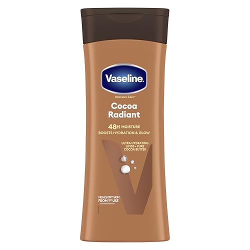 Cuidados intensivos de vaselina: crema corporal de cacao 'Intensive Care Cocoa Radiant Lotion' 400ml
