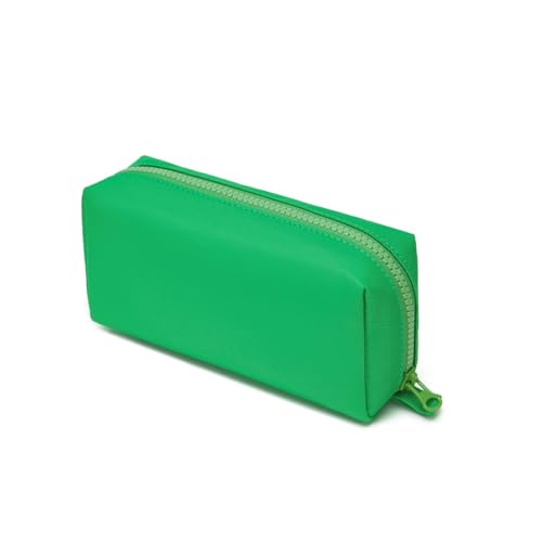 Image of Pencil Case Durable Oxford Pencil Pouch for Pens School Supplies (Grass Green,Oxford)