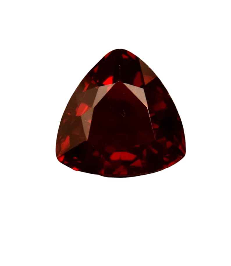 Grenat naturel trillion 10.4mm gemme facettes bague pendentif collier