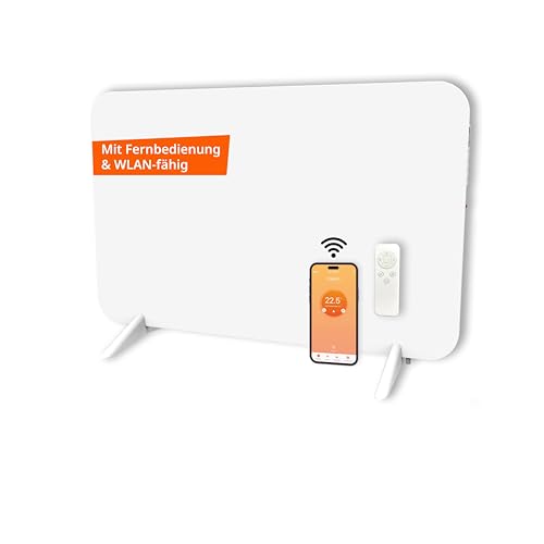 Könighaus 450W Smart 𝗗𝘂𝗮𝗹-𝗜𝗻𝗳𝗿𝗮𝗿𝗼𝘁𝗵𝗲𝗶𝘇𝘂𝗻𝗴 - Standgerät/Wandmontage - WLAN App-Steuerung mit Fernbedienung - inkl. Handtuchhalter, Standfüße & Befestigungsmaterial - Farbe: Weiß Könighaus 450W Smart 𝗗𝘂𝗮𝗹-𝗜𝗻𝗳𝗿𝗮𝗿𝗼𝘁𝗵𝗲𝗶𝘇𝘂𝗻𝗴 - Standgerät/Wandmontage - WLAN App-Steuerung mit Fernbedienung - inkl. Handtuchhalter, Standfüße & Befestigungsmaterial - Farbe: Weiß