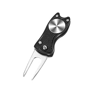 Kiuiom Classic Klappbare Pitchgabel Golfwerkzeug