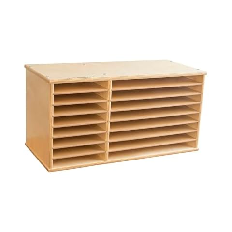 Childcraft Construction Paper Holder, 29-3/8 x 12-3/4 x 15 Inches Cover