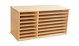 Childcraft Construction Paper Holder, 29-3/8 x 12-3/4 x 15 Inches